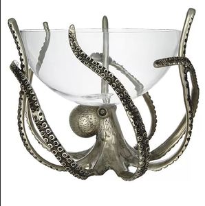 Bol à papillon doré de qualité supérieure, bol en acier inoxydable et en laiton pour mariage, décoration d'hôtel - Product Image 2