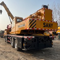 Grue mobile haute performance de 50 tonnes, moteur Cummins, modèle 2019, hauteur de levage de 59 m, pour travaux de construction lourds, d'occasion
