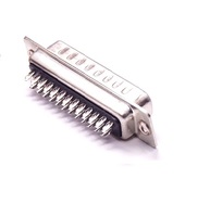 Connecteur D-Sub ARIBA TECHNOLOGY DSUI-MXXXXXR-59 de haute qualité, 9-37 broches mâle, type à souder, contact en laiton doré, boîtier noir, nickelé