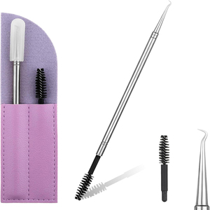 Faites votre propre meilleur fournisseur avec une brosse de forme incurvée Nouvelle arrivée en acier inoxydable Separaor Eye Lash Tools - Product Image 1