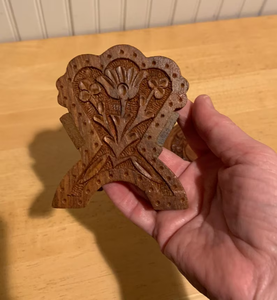 Hand Carved <b>Wood</b> <b>Coaster</b> Set Boho Floral Drink <b>Coasters</b> for Bar Cart Decor and Table Protection - Product Image 2