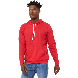 Custom Blank Hoodie Pullover <b>Sweatshirt</b> Plain Solid Color Hoodie Casual Streetwear Unisex Cotton Hoodie With Pocket Drawstring - Product Image 2