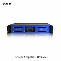 Amplificateur professionnel 2 canaux 1600W, connectable en cascade, léger (13,5 kg), conception Classe D, boîtier métallique pour installations sonores live IE4