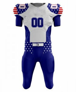 ชุดเสื้อเจอร์ซีย์อเมริกันฟุตบอลสำหรับผู้ชายชุดเครื่องแบบอเมริกันฟุตบอลออกแบบได้ตามต้องการ - Product Image 3