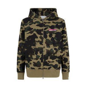 Sweat à capuche zippé pour homme 100% coton Mode d'hiver Pratique Porté décontracté toute saison - Product Image 2