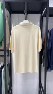 Échantillon gratuit T-shirt unisexe Polo de golf pour hommes T-shirt polo brodé pour hommes T-shirt original pour hommes - Product Image 5