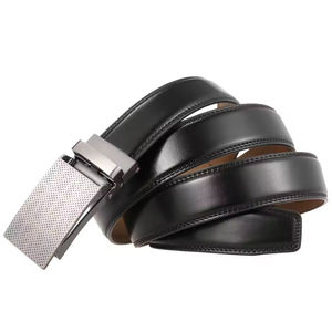 Ceinture décontractée vintage en cuir de vache véritable pour homme avec boucle en cuivre, durable, largeur 38 mm, longueur 110-125 cm - Product Image 4