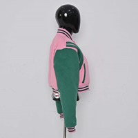 Pour veste de sororité personnalisée Varsity |   Kapa Alpha |   Housse de couette respirante en coton pour l'hiver, avec lettres brodées en appliqué et motif uni