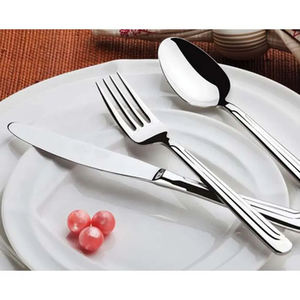 Top Design Gravé En Acier Inoxydable Couverts Couverts Repas Essentiels Maison Ware Ustensiles Restaurant Fournitures En Vrac - Product Image 3