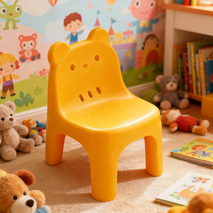 Bộ bàn ghế trẻ em đặt làm riêng cho trường học & nhà ở, thiết kế tùy chỉnh, chất liệu thân thiện với môi trường, ghế nhựa cho trẻ em - Product Image 2