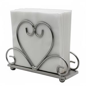 Stylish Metal Napkin Holder With Luxury <b>Ornamental</b> Pattern For <b>Dining</b> <b>Table</b> Storage Hospitality Restaurant Kitchen Travel Use - Product Image 3