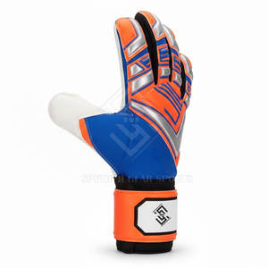 Guantes de Portero de Látex de Alta Calidad, Talla Grande, Antideslizantes, con Cierre de Velcro, Hechos en Pakistán para Uso Deportivo - Product Image 5