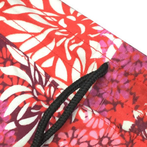 <b>Men</b> Swim <b>Shorts</b> Canvas Waterproof Eco-Friendly Crimson Red <b>Pink</b> Floral Mandala Print UPF 50 Plus Sun Protection Quick Dry - Product Image 3
