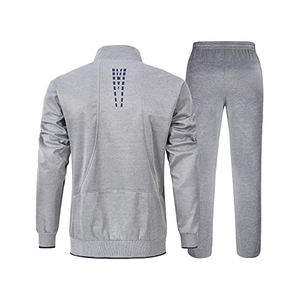 Sportswears Gym Fitness Training Chándales para hombres Conjunto de dos piezas Chándal Chaqueta con cremallera Jogging Pant Suit para hombres - Product Image 2