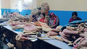 Bolso de mano ecológico de lona de algodón con logotipo personalizado para mujer, bolso de compras de hombro con asa larga, personalizado con logotipo - Product Image 5