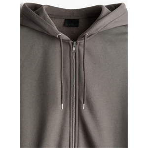 Nueva Sudadera con Capucha Lisa Personalizada para Hombre, Sudadera Holgada de Algodón Grueso, Sudadera con Capucha Transpirable de Secado Rápido, MOQ Bajo, Sudaderas con Capucha para Hombre en Venta - Product Image 4