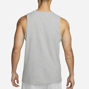 2024 Brand new High Quality custom logo men sport shirt Polyester Cotton running <b>sleeveless</b> <b>tshirts</b> gym tank top mens tank top - Product Image 3