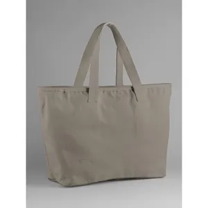 Sac fourre-tout promotionnel en toile robuste surdimensionné, sac de shopping personnalisé pour merchandising - Product Image 5