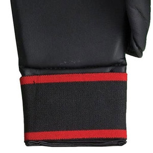 ถุงมือคาราเต้ประสิทธิภาพสูงสำหรับฝึกซ้อมและฝึกถุงมือหนังน้ำหนักเบาทนทานพร้อมยางยืดรัดข้อมือ - Product Image 4