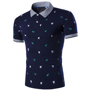 Servicio OEM, Camisetas de Punto Sublimadas para Hombre, Venta al por Mayor, Camisetas de Alta Calidad Estampadas en Poliéster/Algodón, Transpirables, Cuello Redondo, Manga Corta - Product Image 5