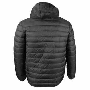 2025 Trending Unisex Bubble Puffer Jacket High Quality Warm Lightweight Outdoor Hooded Cotton <b>Filled</b> Canvas Custom Logo - Product Image 4