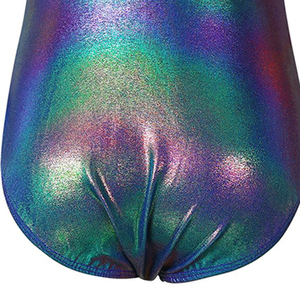 Uniforme de gimnasia acrobática al por mayor, pantalones con estampado de cintura alta hechos a medida cómodos, Ropa de baile de escenario, poliéster/nailon duradero - Product Image 5