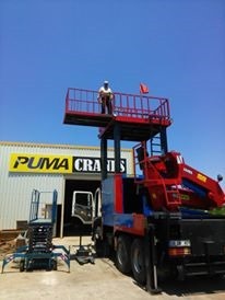 Camión de reparación ferroviaria con grúa de PUMA CRANE TURKEY Sistema hidráulico completo de alta calidad - Product Image 6