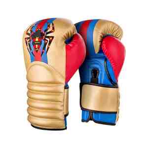 Guantes de Boxeo de Cuero y Poliéster de Primera Calidad, Transpirables, que Absorben la Humedad, con Logotipo Personalizado, Cierre de Gancho y Bucle, Personalizables - Product Image 5