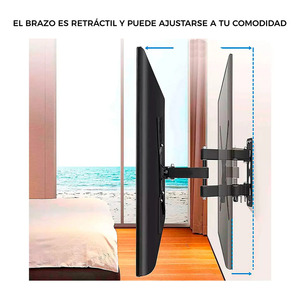 Soporte de pared articulado para televisores/monitores de 23 a 65 pulgadas - Colores surtidos - Product Image 3