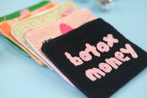 Beaded Bag Indian Evening Bags and Clutches Beaded Purse Wedding Party <b>Handbag</b> for Women - Product Image 3