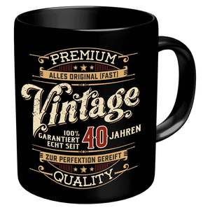 Vintage 40s Mug Microwave Safe Coated Style 400ml 600ml 900ml for Business Gifts Promotional Items Hot Stocked Gift <b>Box</b> - Product Image 1