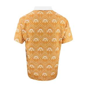 100% polyester évacuation de l'humidité de haute qualité imprimé à séchage rapide à manches courtes coupe ajustée conception personnalisée polos de golf - Product Image 2