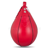 Ballon de vitesse en cuir DWELT GEARS DG-3611 de qualité supérieure, portable, réglable, léger, pour la boxe et l'entraînement des réflexes