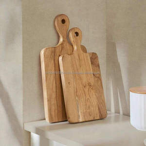 Bloc à découper en bois d'acacia massif, à grain bout, écologique, épaisseur personnalisée, passe au lave-vaisselle, pour mariage, cuisine, maison - Product Image 5