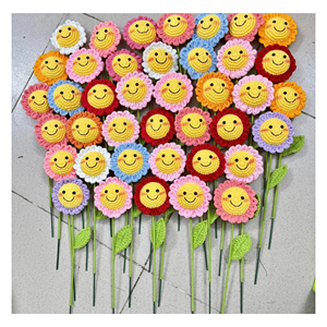 Flor de Ganchillo Tejida a Mano con Diseño Floral de Algodón para Decoración de Tiendas de Regalos, Origen Vietnam - Product Image 6