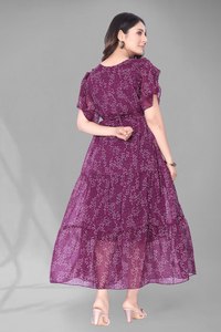 2024 último diseño de moda vestidos de fiesta diseño de vestido de mujer para damas | Vestido de alta calidad más vendido para mujeres - Product Image 6