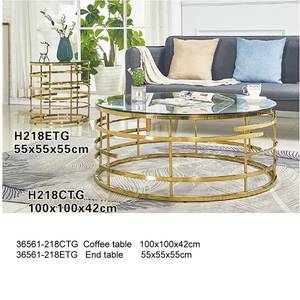 ชุดโต๊ะกาแฟสแตนเลส36561-212CTG ทันสมัย - Product Image 3