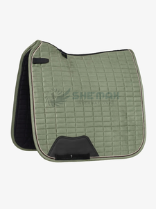 Tapis de selle anglais de luxe en gros matériau matelassé doux durable doublure respirante léger confortable équestre - Product Image 4