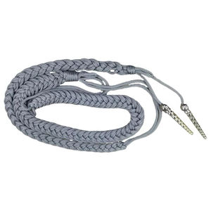 Fil de lingot Aiguillette nœud d'épaule/embouts en alliage de métal cordons d'épaule européens accessoires uniformes de cérémonie personnalisables - Product Image 6