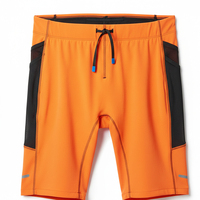 Shorts de course minimalistes pour hommes, collants de compression personnalisés, nylon de haute qualité pour la course à pied