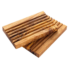 Soporte orgánico Jabonera de madera Jabonera Bandeja de jabón para baño y restaurante Baño Jabón de baño de madera Durable Hecho EN LA India - Product Image 3