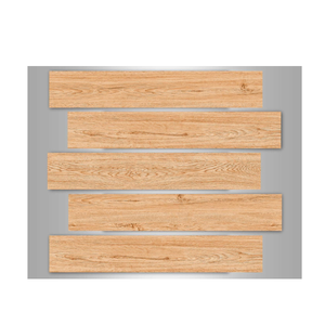 Carreaux de porcelaine texturés en bois pour l'extérieur, design moderne, 20x100cm, pour les allées de jardin, carreaux de sol en bois faciles à nettoyer, pour hôtels et centres de villégiature - Product Image 3