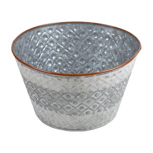 Grossiste Jardinière en métal galvanisé en forme de seau avec poignées pour l'artisanat décoratif extérieur de la maison et du jardin - Product Image 5