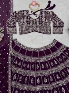 Best Wholesale Price for Top-Design Indian and Pakistani Wedding and Party Wear <b>Lehenga</b> Choli From India - Product Image 4