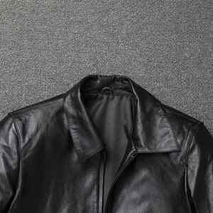 Chaquetas de cuero para hombre al mejor precio con logotipo personalizado, chaquetas duraderas de nuevo estilo para hombre, a prueba de viento, se acepta logotipo personalizado, nueva chaqueta para hombre - Product Image 4