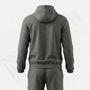 Conjunto Deportivo de Chaqueta con Cremallera y Pantalones Deportivos de Primera Calidad con Logotipo Personalizado, Ropa Deportiva para Hombre, Conjunto de Moda para Gimnasio y Entrenamiento, Color Personalizado - Product Image 1