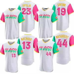 Nouveau gros Logo personnalisé vêtements de sport 2024 tendance vitesse sec respirant hommes femmes petit maillot de baseball quantité minimale de commande bas - Product Image 5