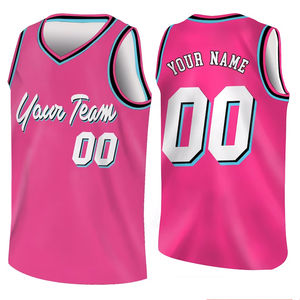 Ensemble de maillots de basket-ball pour hommes, professionnels, respirants, avec impression numérique personnalisée, 100% polyester, antibactérien, séchage rapide - Product Image 1