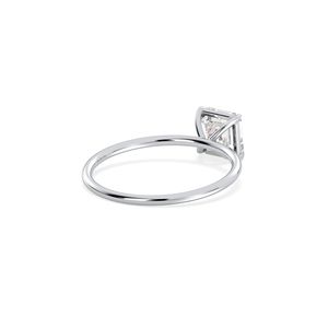 Anillo de moissanita de 925 quilates de plata de ley 1,12 certificado REYES GRA con joyería fina chapada en rodio de oro blanco de 14K 18K - Product Image 6