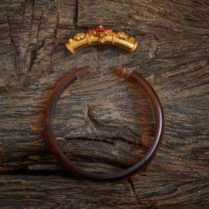 Pendiente de Plata con Diseño de Templo 170511 con Engaste de Bisel y Incrustaciones, Joyería de Encanto Exquisito - Product Image 2